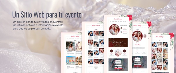 Un sitio web para tu evento